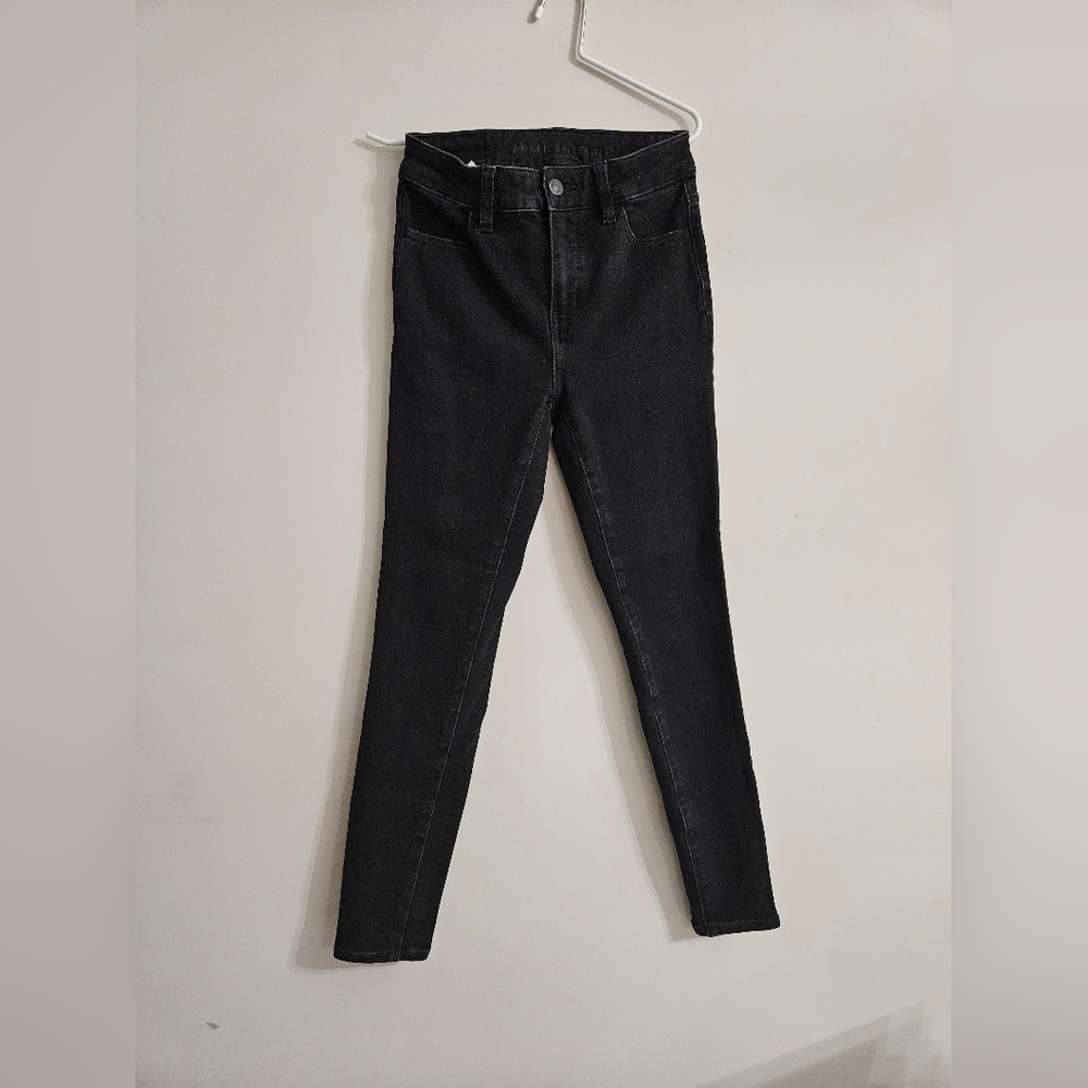 American Eagle Black Skinny Jeans